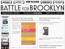 Tablet Screenshot of battleforbrooklyn.com